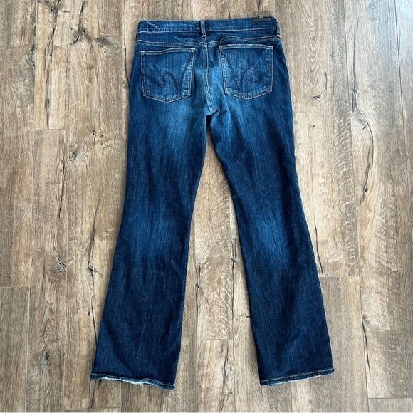 Citizens Of Humanity Dita Mid Rise Straight Petite Bootcut Leg Jeans Size 30 - Picture 6 of 13